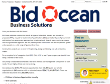 Tablet Screenshot of bidocean.com